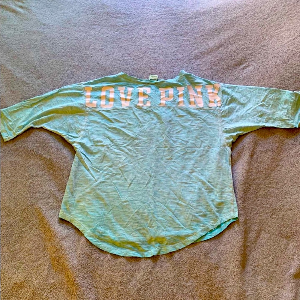 VS PINK 3/4 sleeve Size M great condition
